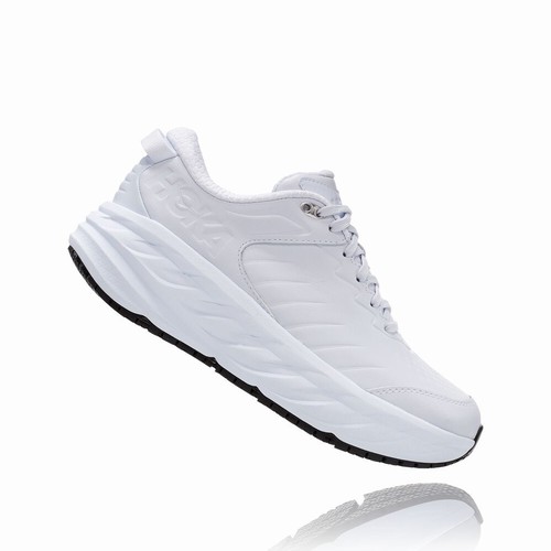 Hoka One One BONDI SR Lifestyle Shoes For Women India White IN-7159